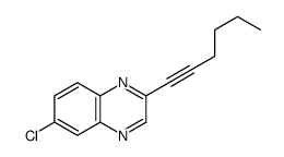 6-Chloro-2-(hex-1-yn-1-yl)quinoxaline picture