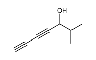 2-methylhepta-4,6-diyn-3-ol结构式