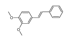 (E)-3,4-dimethoxystilbene结构式