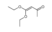 4,4-diethoxy-but-3-en-2-one结构式