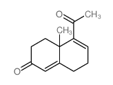 5-acetyl-4a-methyl-3,4,7,8-tetrahydronaphthalen-2-one picture