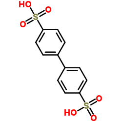 4,4'-Biphenyldisulphonic acid structure