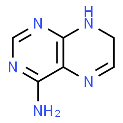 4-Pteridinamine, 1,7-dihydro- (9CI)结构式