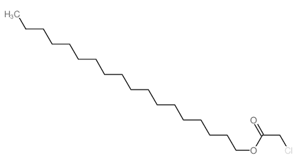 Acetic acid, 2-chloro-,octadecyl ester structure