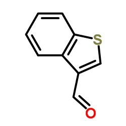 1-Benzothiophene-3-carbaldehyde Structure