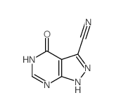 1H-Pyrazolo[3,4-d]pyrimidine-3-carbonitrile,4,5-dihydro-4-oxo- picture