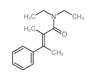 2-Butenamide,N,N-diethyl-2-methyl-3-phenyl- picture