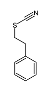 2-phenylethyl thiocyanate Structure