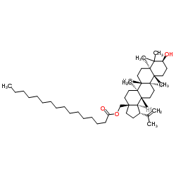 (3β)-28-Hydroxylup-20(29)-en-3-yl palmitate structure