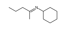 cyclohexyl-(1-methyl-butylidene)-amine结构式