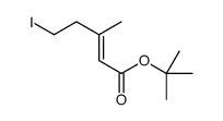 tert-butyl 5-iodo-3-methylpent-2-enoate结构式