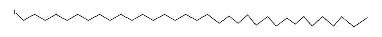 1-iodo-tetratriacontane结构式