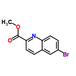 Methyl 6-bromoquinoline-2-carboxylate structure