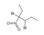 3,4-dibromo-3-nitrohexane structure