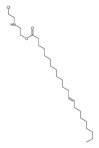 2-(2-chloroethylamino)ethyl docos-13-enoate Structure