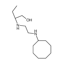 (2S)-2-[2-(cyclooctylamino)ethylamino]butan-1-ol Structure