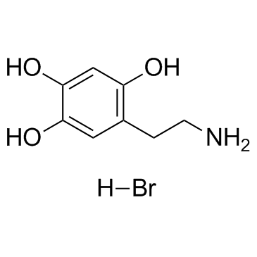 6-HYDROXYDOPAMINE HYDROBROMIDE Structure