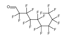 2,2,3,3,4,4,5,5,6,6,7,7,8,8,9,9,9-heptadecafluorononanal Structure