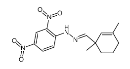 N-[1-(1,3-Dimethyl-cyclohexa-2,5-dienyl)-meth-(Z)-ylidene]-N'-(2,4-dinitro-phenyl)-hydrazine结构式