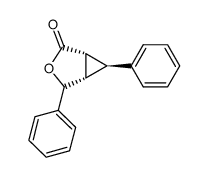 4,6-diphenyl-3-oxa-bicyclo[3.1.0]hexan-2-one Structure