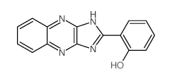 6-(1,3-dihydroimidazo[4,5-b]quinoxalin-2-ylidene)cyclohexa-2,4-dien-1-one结构式