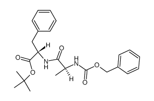 Cbz-L-Ala-L-Phe-OtBu structure