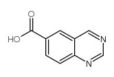 喹唑啉-6-羧酸结构式