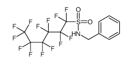 N-benzyl-1,1,2,2,3,3,4,4,5,5,6,6,6-tridecafluoro-hexane-1-sulfonamide Structure