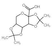 2,2,7,7-tetramethyl-5,5a,8a,8b-tetrahydrodi[1,3]dioxolo[4,5-a:5',3'-d]pyran-3a-carboxylic acid结构式