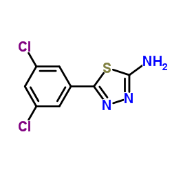 5-(3,5-Dichlorophenyl)-1,3,4-thiadiazol-2-amine图片