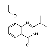 4(1H)-Quinazolinone,8-ethoxy-2-(1-methylethyl)- (9CI) structure