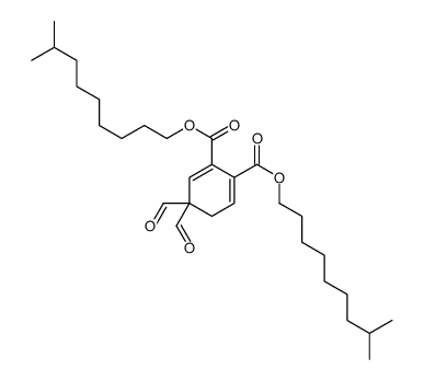 bis(8-methylnonyl) 4,4-diformylcyclohexa-2,6-diene-1,2-dicarboxylate Structure