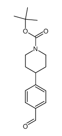 4-(4-formylphenyl)-1-piperidinecarboxylic acid 1,1-dimethylethyl ester picture