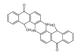 9,18-Anthrazinedione,5,6,14,15-tetrahydro-5,14-dihydroxy结构式