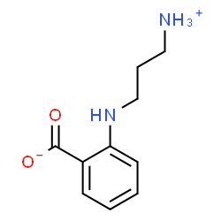 Benzoic acid, 2-[(3-aminopropyl)amino]- (9CI) Structure