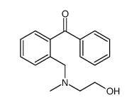 [2-[[2-hydroxyethyl(methyl)amino]methyl]phenyl]-phenylmethanone Structure