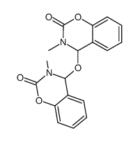 3,3'-dimethyl-3,4,3',4'-tetrahydro-4,4'-oxy-bis-benzo[e][1,3]oxazin-2-one Structure