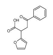 2-(furan-2-yl)-4-oxo-4-phenylbutanoic acid Structure