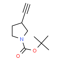 (S)-TERT-BUTYL 3-ETHYNYLPYRROLIDINE-1-CARBOXYLATE picture