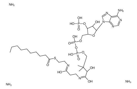癸酰基辅酶A(铵盐)图片