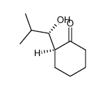 2-(1-hydroxy-2-methylpropyl)cyclohexan-1-one, anti isomer结构式