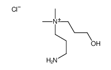 3-aminopropyl-3-hydroxypropyldimethylammonium chloride结构式