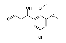 4-(2,3-dimethoxy-5-chlorophenyl)-4-hydroxy-2-butanone Structure