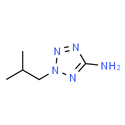 2H-Tetrazol-5-amine,2-(2-methylpropyl)-(9CI) structure