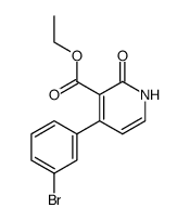 ethyl 4-(3-bromophenyl)-2-oxo-1,2-dihydropyridine-3-carboxylate Structure