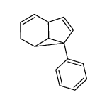 2a-phenyl-2a,2a1,2b,5a-tetrahydro-3H-cyclopropa[cd]indene Structure