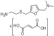 5-{[(2-Aminoethyl)thio]methyl}-N,N-dimethyl-2-furanmethanamine picture