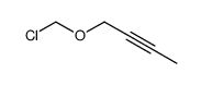 1-(chloromethoxy)but-2-yne Structure