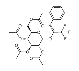 1-(2,2,2-Trifluoro-N-phenylacetimidate)-2,3,4,6-tetra-O-acetyl-D-glucopyranoside picture