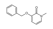 3-benzyloxy-1-methyl-2-pyridinone Structure